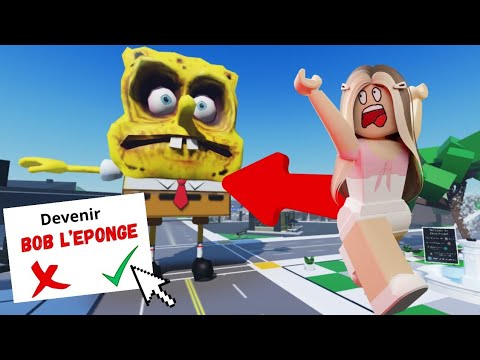 SPONGEBOB in BROOKHAVEN! (A Hacker?) Here's HOW TO DO IT!! - Just Camilia