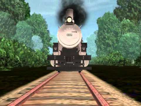 Almost head on Emperor of the North scene