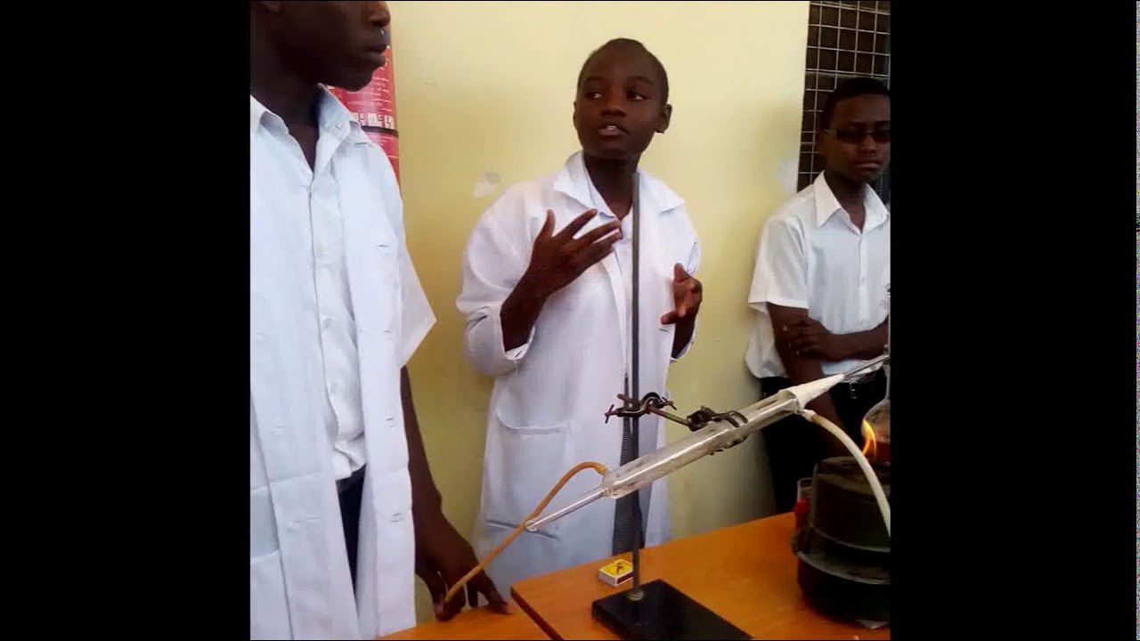 The Distillation of water in the lab