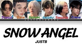JUST B - SNOW ANGEL (Color Coded Lyrics English/Letra en Español)