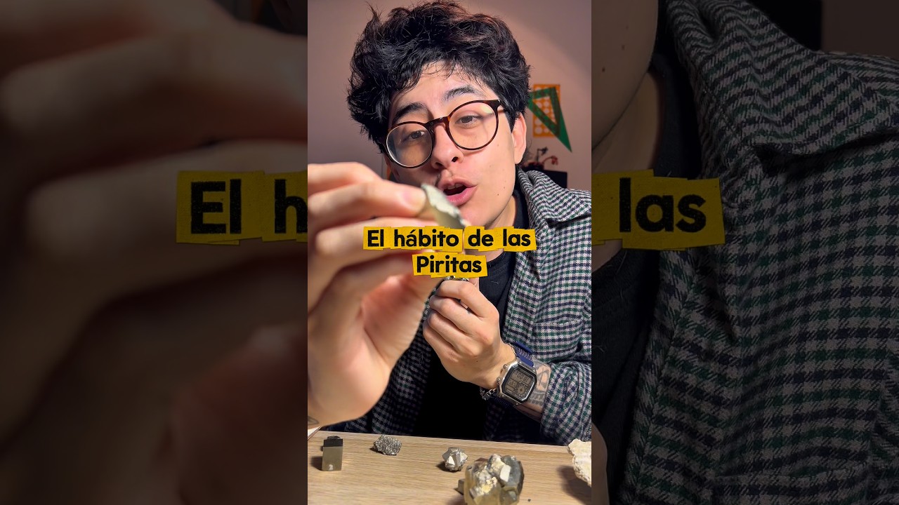 Los hábitos de la pirita 