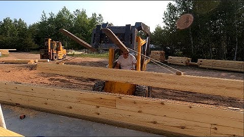 Log Cabin Home Build Day 3 [Part 3]