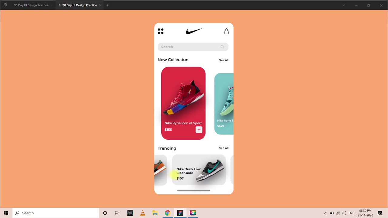 Shoe App Prototype | Figma - YouTube