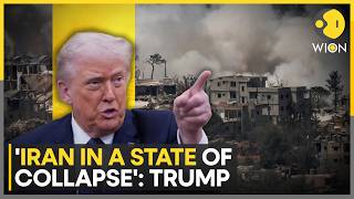 Trump Says US Has 'Militarily Defeated' Iran | WION World News screenshot 4