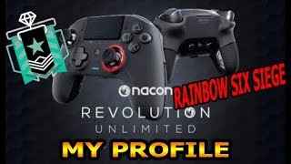 MY NACON REVOLUTION UNLIMITED PRO CONTROLLER PROFILE -  Rainbow Six Siege