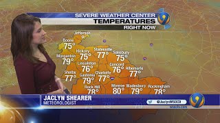 Thursday Afternoon Forecast Update With Meteorologist Jaclyn Shearer