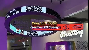 Ring LED Screen and Shaped LED Display【LCF】