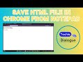 How to Save HTML File in Chrome From Notepad - Detailed Tutorial [2025]