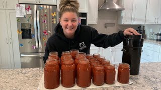 Simple and Delicious Food Preservation | Canning Marinara 🍅 + How To Make Sauerkraut