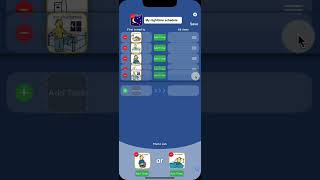 Reorder tasks in a schedule