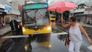 BUENOS AIRES, Argentina — Rainy WALKING Tour【4K】☂️🇦🇷