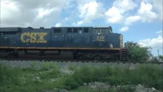 CSX O721-14 with an ES44AC-H leader 6-14-13