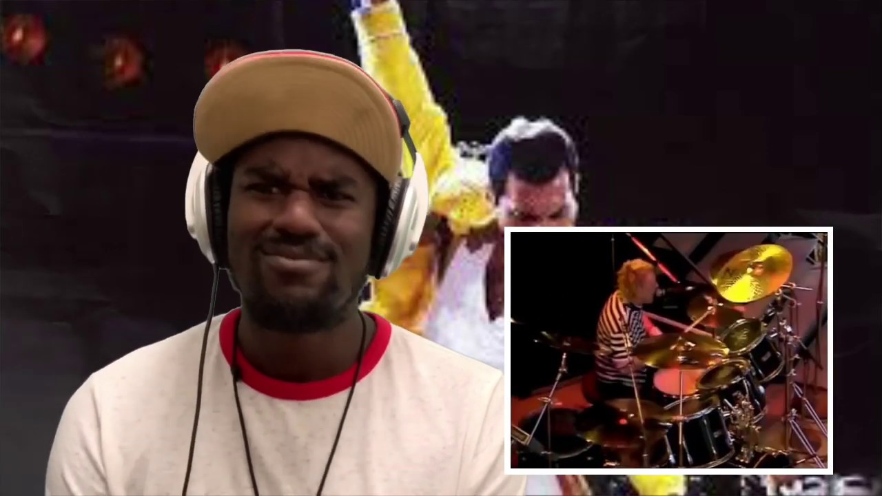 Queen - Under Pressure Live at the Wembley (Guitarist Reaction)