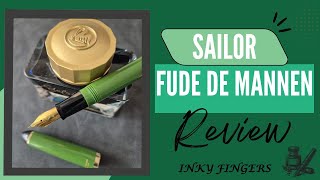 This Nib Is BENT on Great Writing! | Sailor Fude de Mannen Review