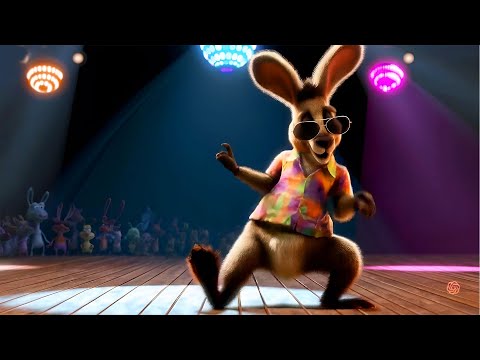 Open AI Sora in Action: A cartoon kangaroo disco dances 🤖