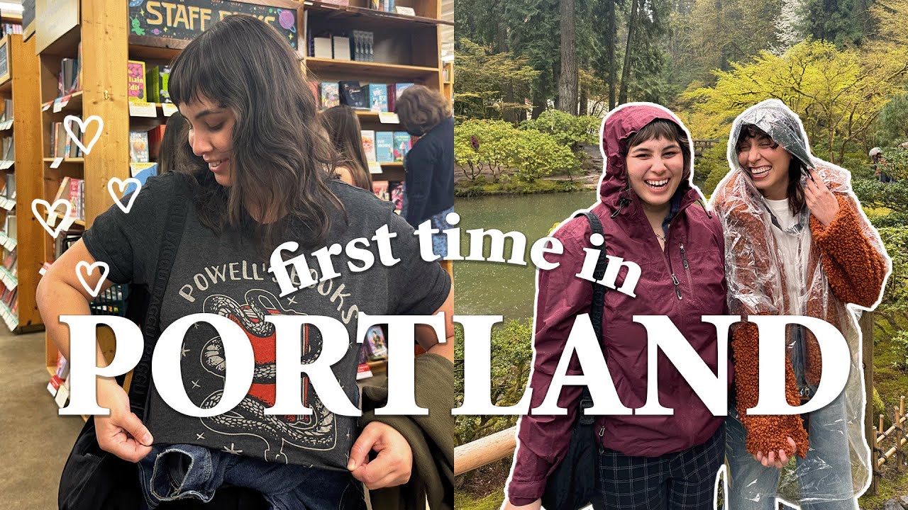 Portland Vlog | Boat Ride, Japanese Garden, Book Store, Djo Concert