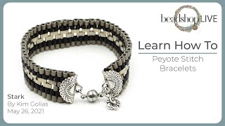 Information Beadshop LIVE: Banded Peyote Stitch Bracelet Update