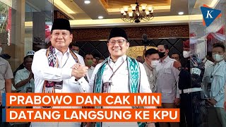 Gerindra dan PKB Daftar Bareng Jadi Calon Peserta Pemilu 2024