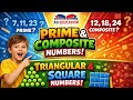 25.03.2026 part - 2 prime and composite, triangular and square numbers