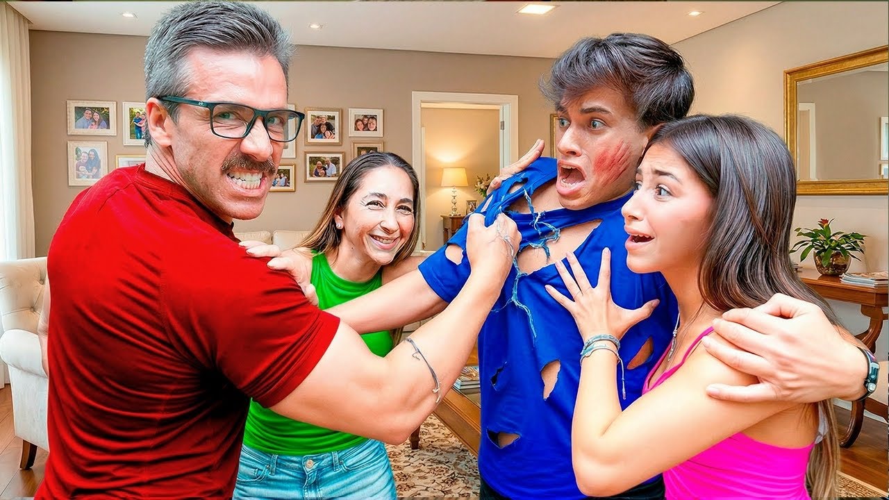 O Pai Da Fefe Chegou Na Hora Errada E Flagrou Nos Dois Juntos… *Deu Briga! 