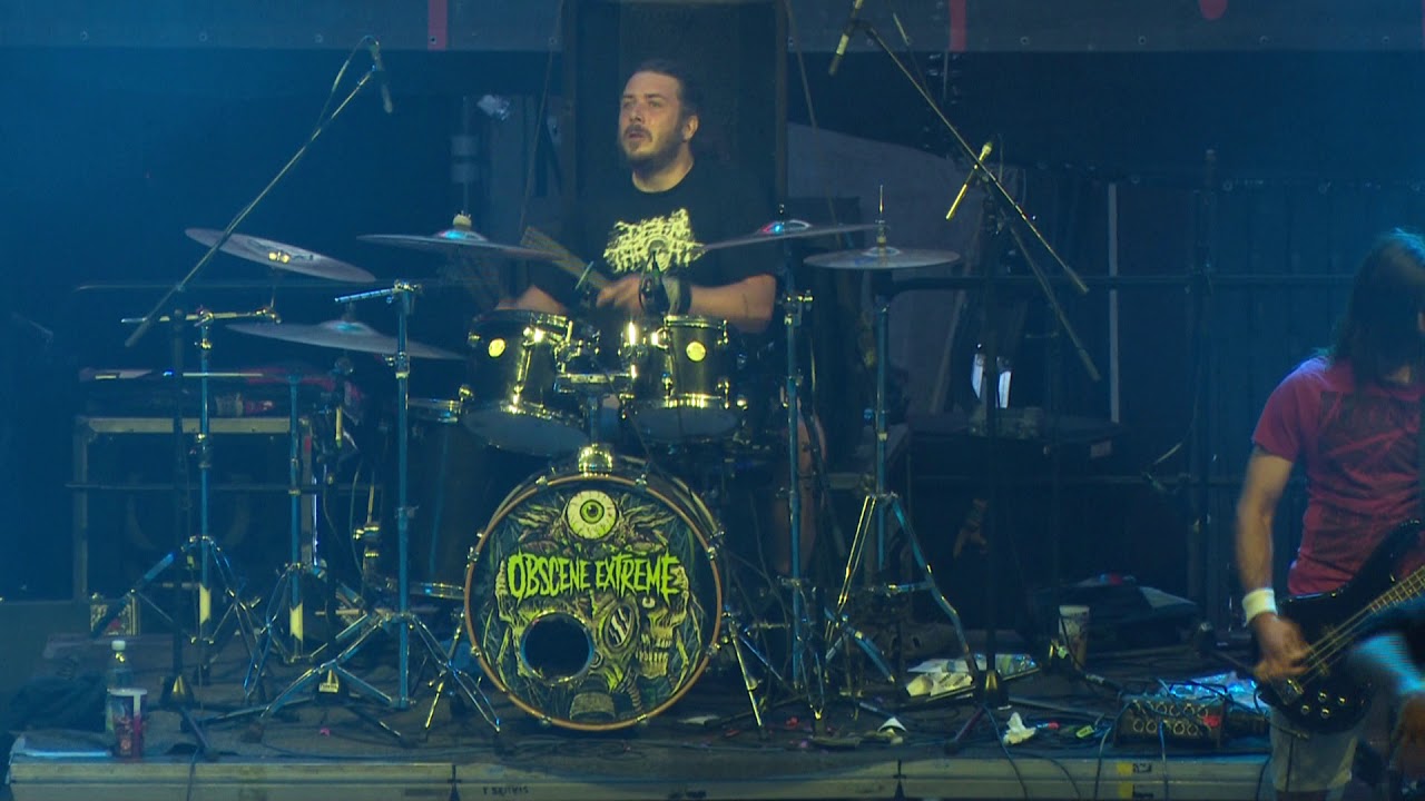 CHOKED BY OWN VOMITS At OBSCENE EXTREME 2017