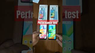 😲The winner is👉Redmi A2 vs Redmi A1 performance comparison.👈#tips #tricks #shorts #redmi