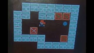 How to solve pushbox game level 2 (on kids camera)