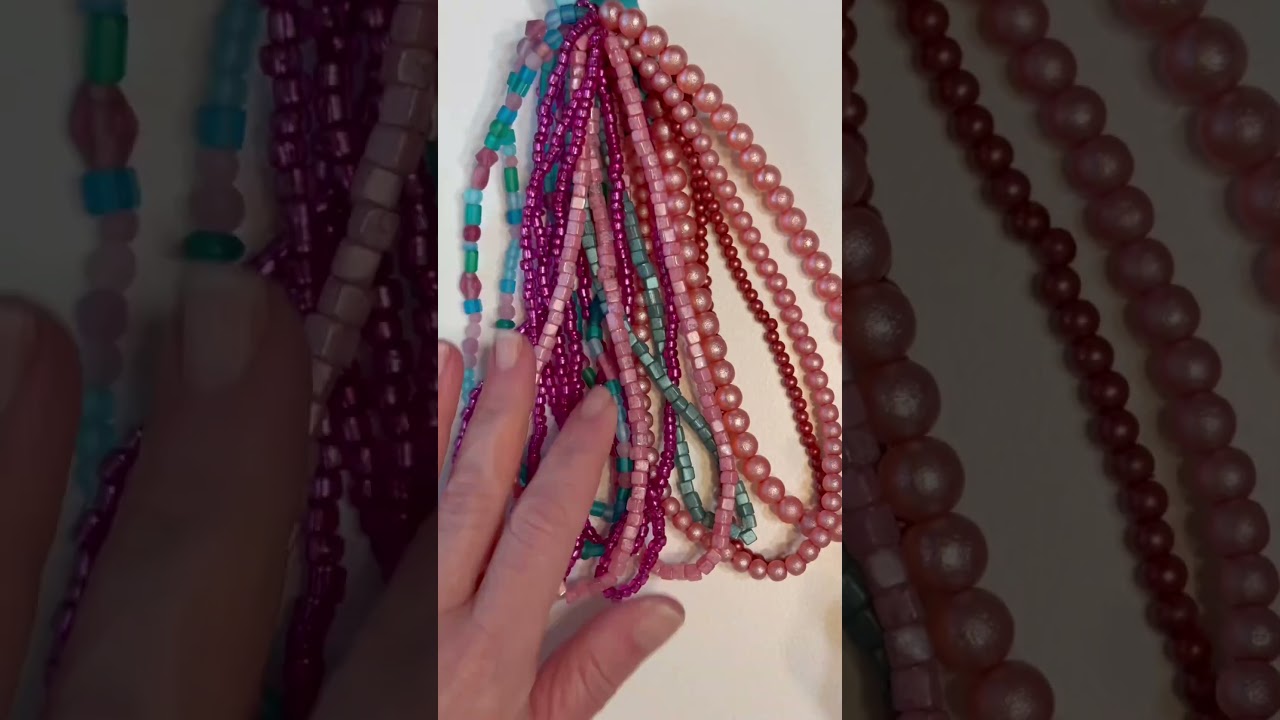 Relaxing Bead ASMR ✨ Satisfying Sounds of Beading 