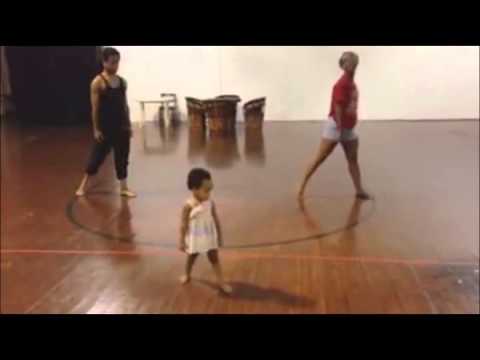 2 Year Old Baby Teaching Choreography