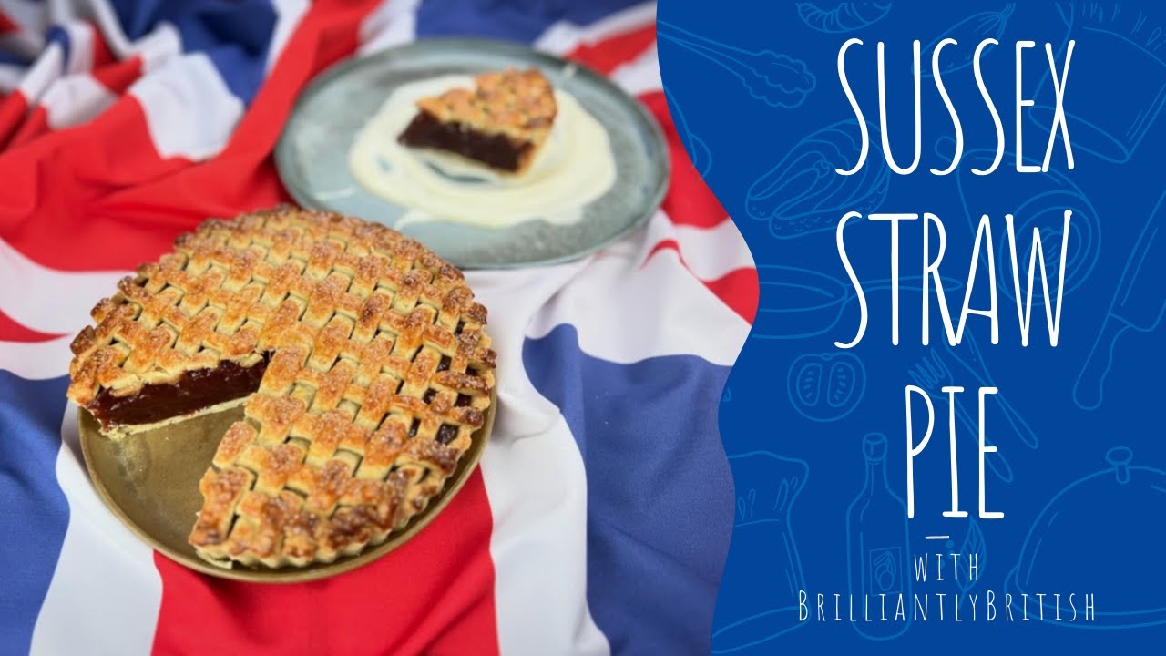 Ep.242 Sussex Straw Pie - How To Make a Strawberry Fudge Pie
