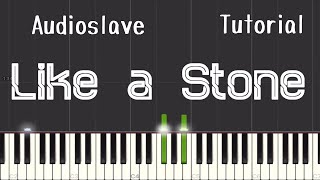 Audioslave - Like A Stone Piano Tutorial