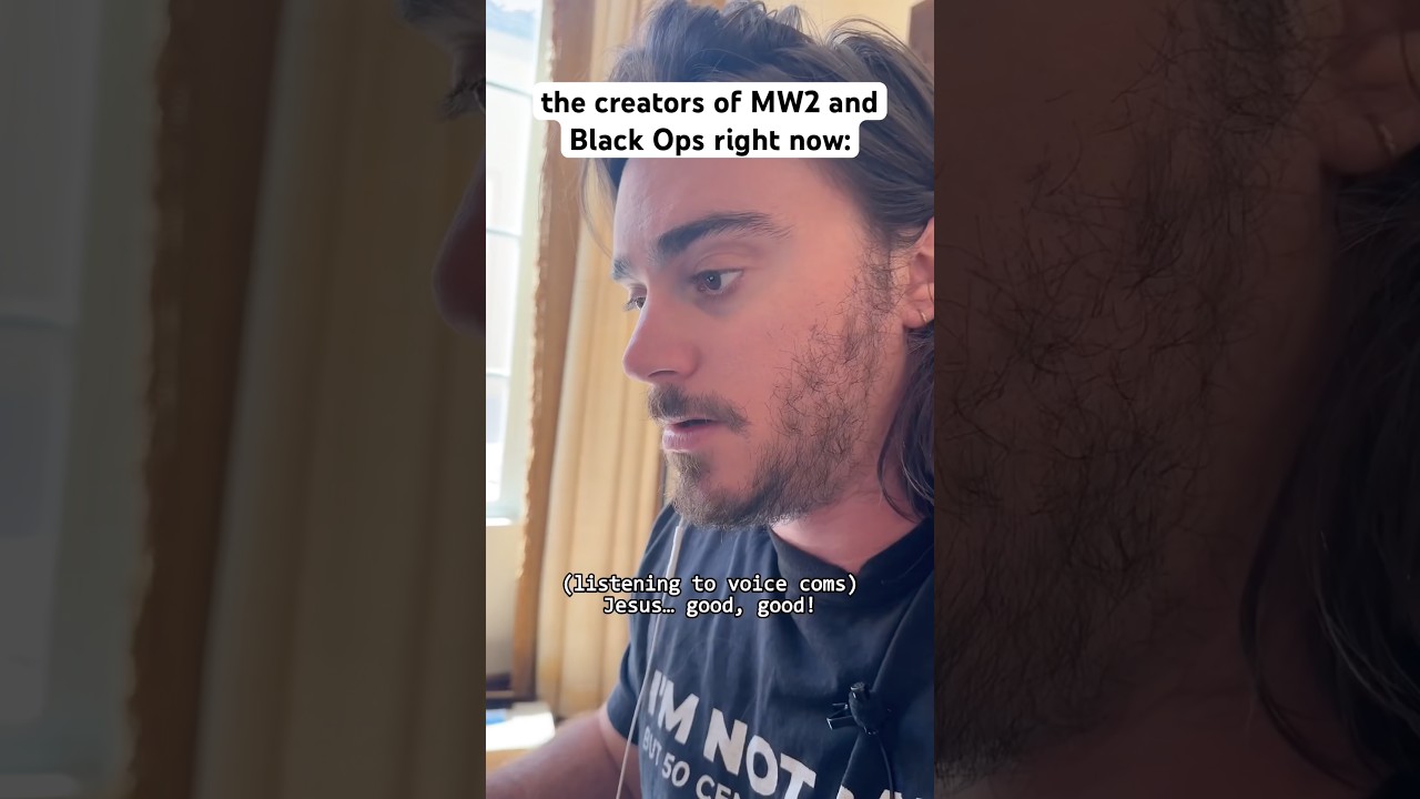 the creators of MW2 and Black Ops right now… #shorts #comedy #funny