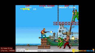 Crime City Taito, 1989 For Arcade