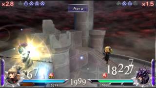 [Dissidia 012] - Shantotto + Aerith Assist is awesome
