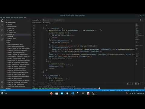 Text from pdf to XHTML