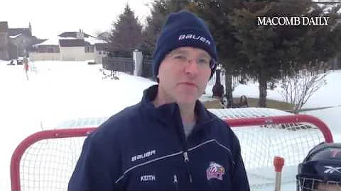 Keith Leduc talks about his backyard skating rink ...