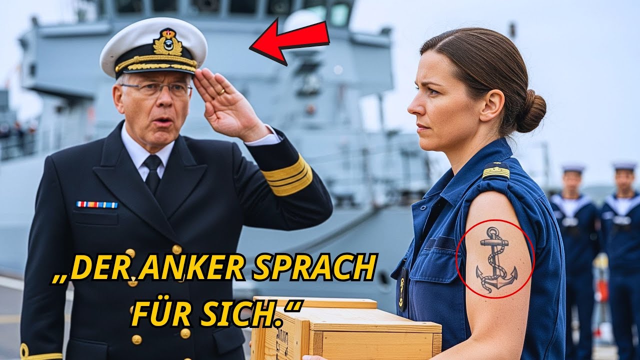 „Sie verspotteten ihr Anker Tattoo – bis der Admiral die Frau salutierte, die drei Schiffe versenkte