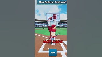 #100 Homerun In Baseball Superstars #roblox