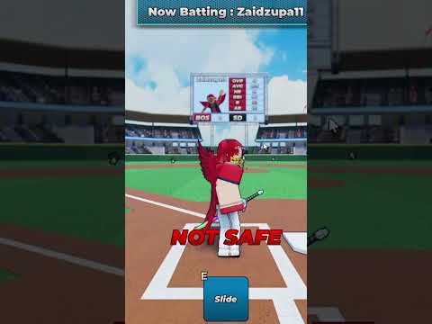 #100 Homerun In Baseball Superstars #roblox