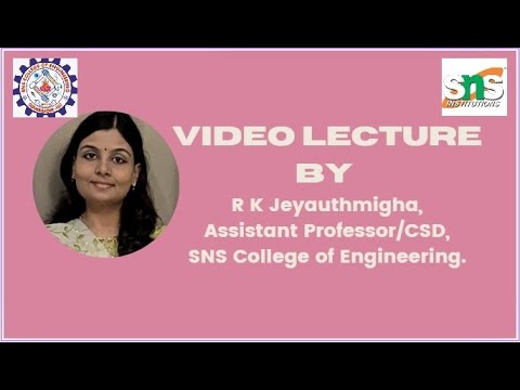 Introduction to Problem Solving Techniques| R.K.Jeyauthmigha| SNS Institutions