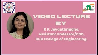 Introduction to Problem Solving Techniques| R.K.Jeyauthmigha| SNS Institutions