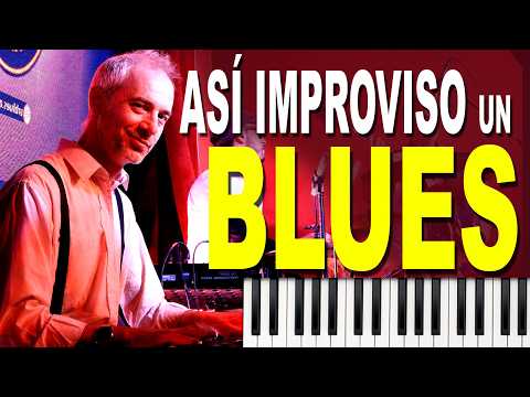 Improvisé un BLUES en PiANO 🔥 y Después te Muestro QUE HICE! 🎹