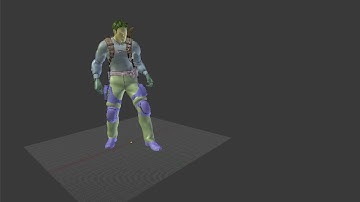 RE5 animation export demo (combined)