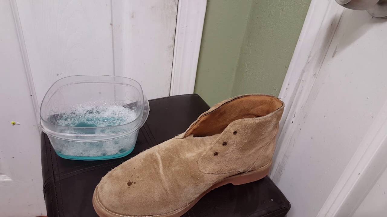 jason markk vs dawn  (how to clean suede ) shoe doctor l.a