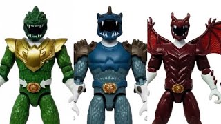 New Godzilla X Power Rangers Figures From Playmates And Monogram