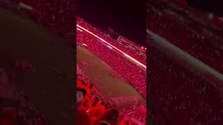 Sanford Stadium under the red lights #georgiabulldogs #georgia #nightgame #dawgs #football