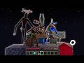 Minecraft Skyblock with 200 HORROR MODS is UNPLAYABLE
