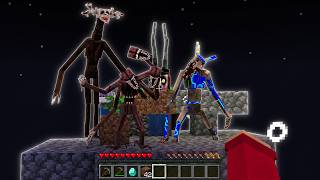 Minecraft Skyblock with 200 HORROR MODS is UNPLAYABLE
