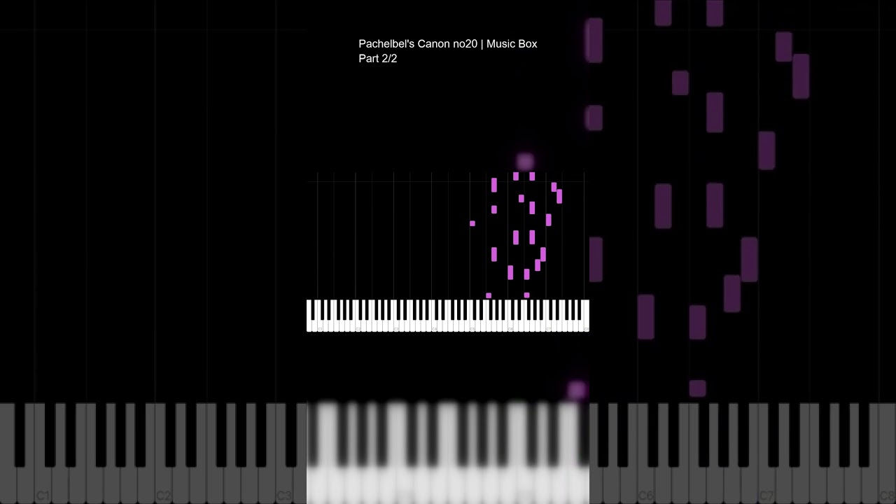 Pachelbel's Canon no20 | Music Box - Part 2/2 - YouTube
