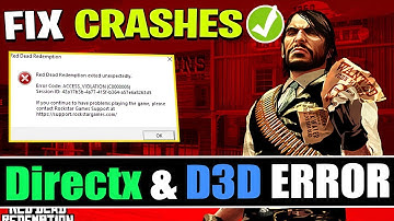 Fix RDR Unsupported Graphics Adapter D3D FEATURE LEVEL 11 0 Red Dead Redemption